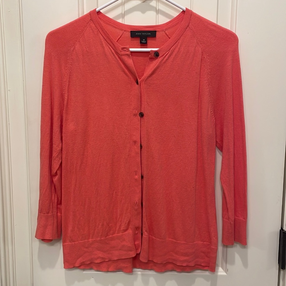 Ann Taylor 3/4 sleeve cardigan